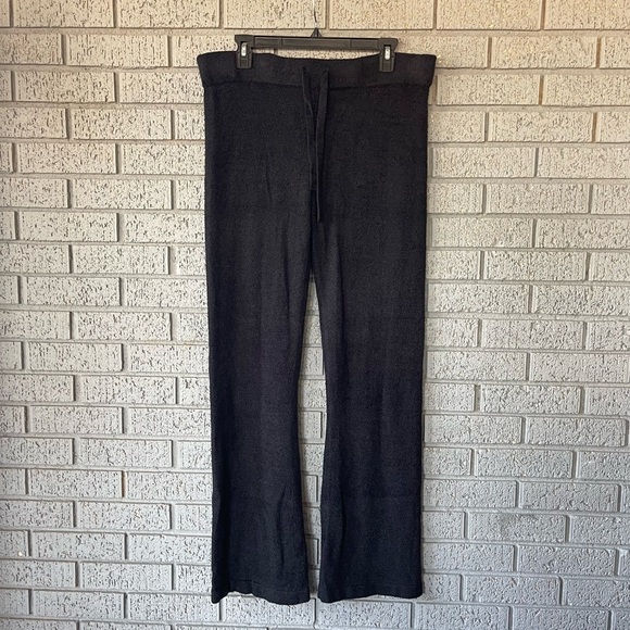 Barefoot Dreams Bamboo Cozy Chic Lite Lounge Pants Black Size Medium - Picture 5 of 6